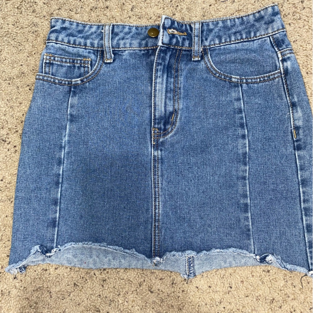 Forever 21 Denim Mini Skirt XS/S
